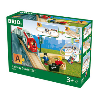 BRIO World 旅行主题 火车轨道套装 火车轨道初始套装33773