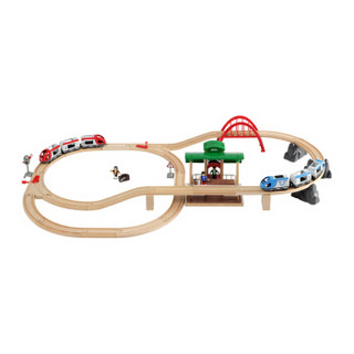 BRIO World 旅行主题 火车轨道套装 电动火车豪华套装33512