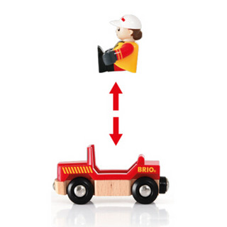 BRIO World 救援主题 儿童玩具 救援消防快艇 33859