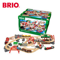 Brio 火车系列 声光豪华级轨道套装 积木拼插玩具 33052
