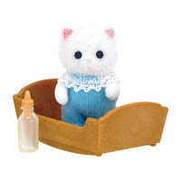 Sylvanian Families 森贝儿家族 宝宝&双胞胎 过家家玩具 波斯猫宝宝34118