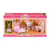 Sylvanian Families 森贝儿家族 过家家家具套装 蜜兔妹妹房间套5162