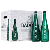 BADOIT 波多 含气天然矿泉水 750ml*12 12瓶