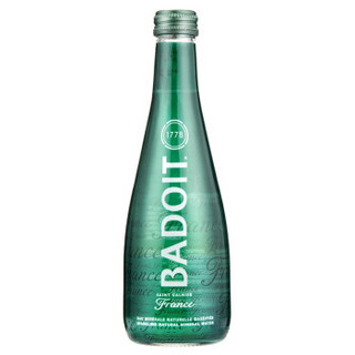 BADOIT 波多 含气天然矿泉水 330ml*20 20瓶