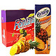 芳塔娜（Fontana）菠萝汁1L*4瓶 整箱礼盒装 塞浦路斯进口 果汁饮料