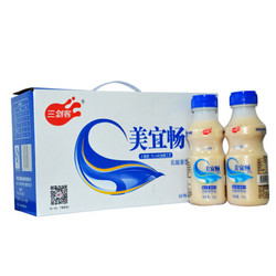 三剑客 美宜畅乳酸菌牛奶饮品 原味 338ml*10瓶