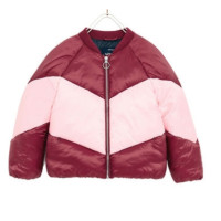 历史新低：ZARA 04802701681 女童双色绗缝飞行员夹克