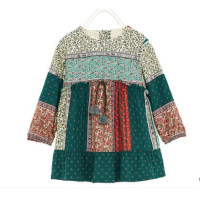 ZARA 03336500529  女童叠层下摆连衣裙