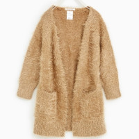 历史新低：ZARA 05536701732 女童羽饰针织外套