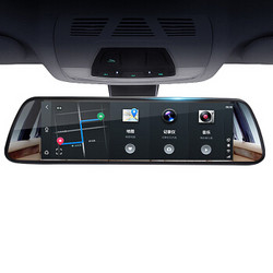 威仕特 H8新款行车记录仪高清夜视广角智能语音声控导航带电子狗测速一体机