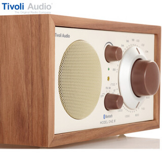 Tivoli Audio 流金岁月 M1BT 原木收音机 胡桃木米色