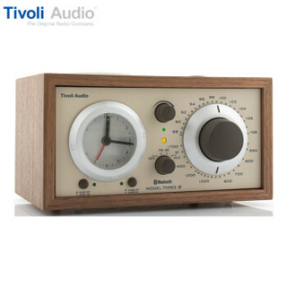 Tivoli Audio 美国流金岁月 M3BT闹钟款胡桃木米色 蓝牙音箱