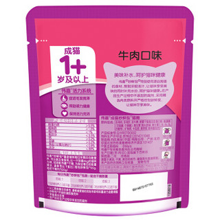 whiskas 伟嘉 牛肉味 成猫妙鲜包