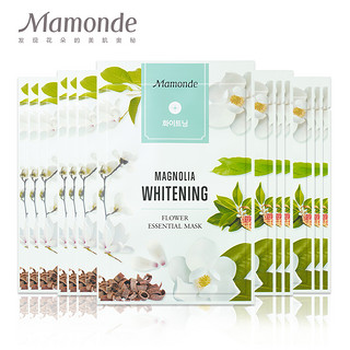 Mamonde 梦妆 望春花亮泽焕采面贴膜 6片