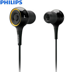 PHILIPS 飞利浦 SHE6000 耳塞式耳机 黑色