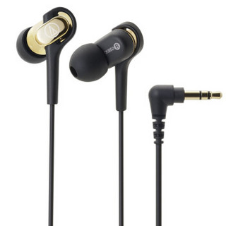 京东PLUS会员：audio-technica 铁三角 ATH-CKB50 入耳式耳机  金色