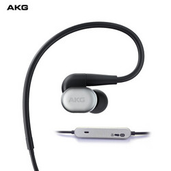 AKG 爱科技 N30 耳挂式耳机  亮黑色