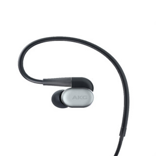 AKG 爱科技 AKG N30 入耳式挂耳式有线耳机 银色