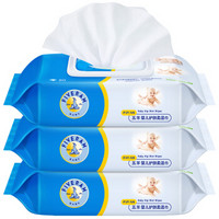 FIVERAMS 五羊  婴儿护肤柔湿巾 80片×3包