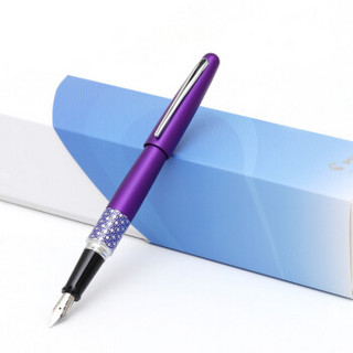 PILOT 百乐 钢笔 FP-MR 紫色圆圈 M尖 单支装