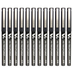 PILOT 百乐 BX-V5 中性笔 0.5mm 12支 黑色 *2件 +凑单品