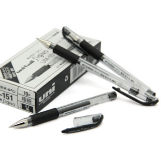 Uniball 三菱 UM-151 中性笔 0.38mm 10支装