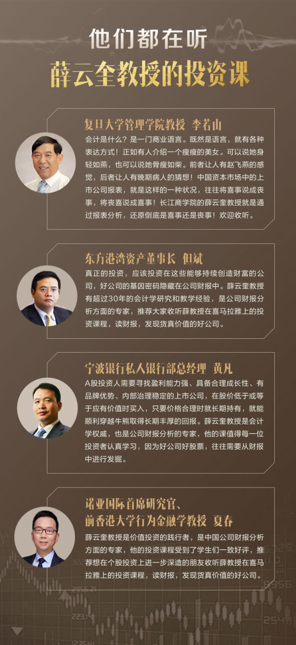 《长江商学院薛云奎的价值投资课【进阶】》音频节目