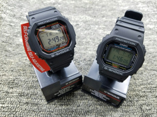 卡西欧 casio 电波太阳能男表5610 5600