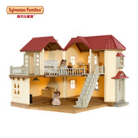 Sylvanian Families 森贝儿家族 灯光大屋 过家家玩具 灯光大屋礼品套27568