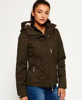 Superdry 极度干燥 Microfibre Boxy Snorkle Jacket 女款连帽夹克