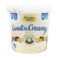 限地区：Golden North 金诺斯 香草口味 低脂冰淇淋 1.2L+GOLDEN NORTH 香草经典味冰淇淋  鲜奶冰激凌 2L