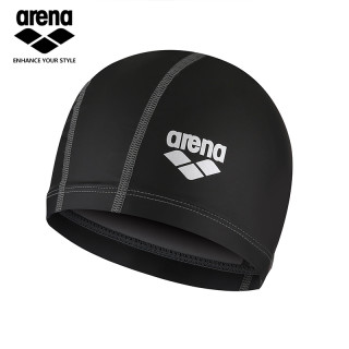 Arena 阿瑞娜 莱卡双材质泳帽 高弹舒适护耳游泳帽男女通用