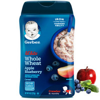 Gerber 嘉宝 苹果蓝莓全麦婴儿米粉 进口版 3段 227g