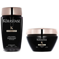 KÉRASTASE 卡诗 黑钻凝时高端系列套装（洗发水250ml+发膜200ml）