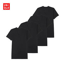 UNIQLO 优衣库 182518 男士T恤 4件装