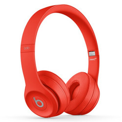 Beats Solo 3 Wireless 耳罩式头戴式无线蓝牙耳机 红色