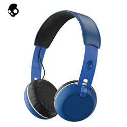 Skullcandy 骷髅头 GRIND WIRELESS S5GBW-J543 无线蓝牙头戴耳机 蓝色