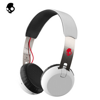 Skullcandy 骷髅头 GRIND WIRELESS 无线蓝牙头戴耳机 白色