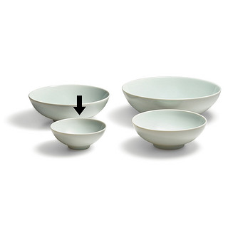 MUJI 无印良品 青白瓷 钵 直径15.5*5.5cm