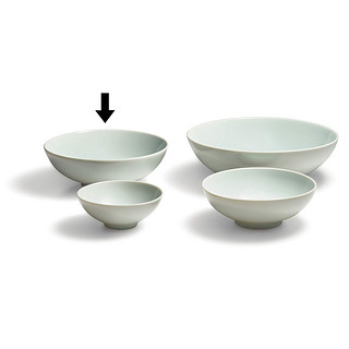 MUJI 无印良品 青白瓷 钵 直径15.5*5.5cm