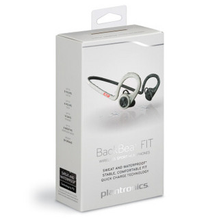 plantronics 缤特力 BackBeat FIT 无线蓝牙耳机  雅皮灰