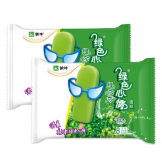 商品蒙牛 绿色心情 无蔗糖 雪糕 70g*8支