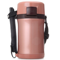 TIGER 虎牌 LWU-F20C 保温饭盒  褐色