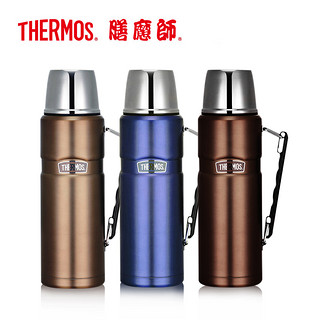 THERMOS 膳魔师 SK-2010 不锈钢保温壶 1.2L  深蓝色