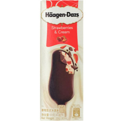 Häagen·Dazs 哈根达斯 草莓口味 脆皮冰淇淋 69g