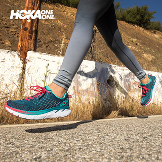 HOKA ONE ONE CLIFTON 4 女士跑鞋