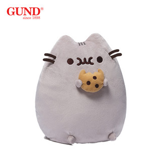 GUND 可爱猫咪 PUSHEEN 抱枕毛绒玩具 披萨