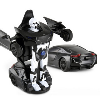 RASTAR 星辉 1:32 RS战警 变形汽车金刚机器人模型 黑色