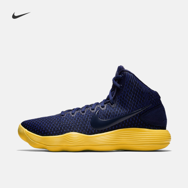 nike 耐克 hyperdunk 2017 男子篮球鞋 黑/黑/深灰 45