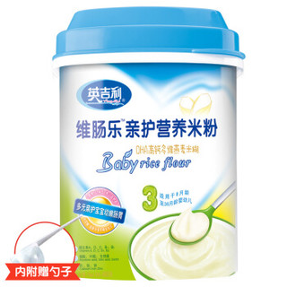 YingJiLi 英吉利 婴幼儿米粉 468g 3段 多维燕麦味
